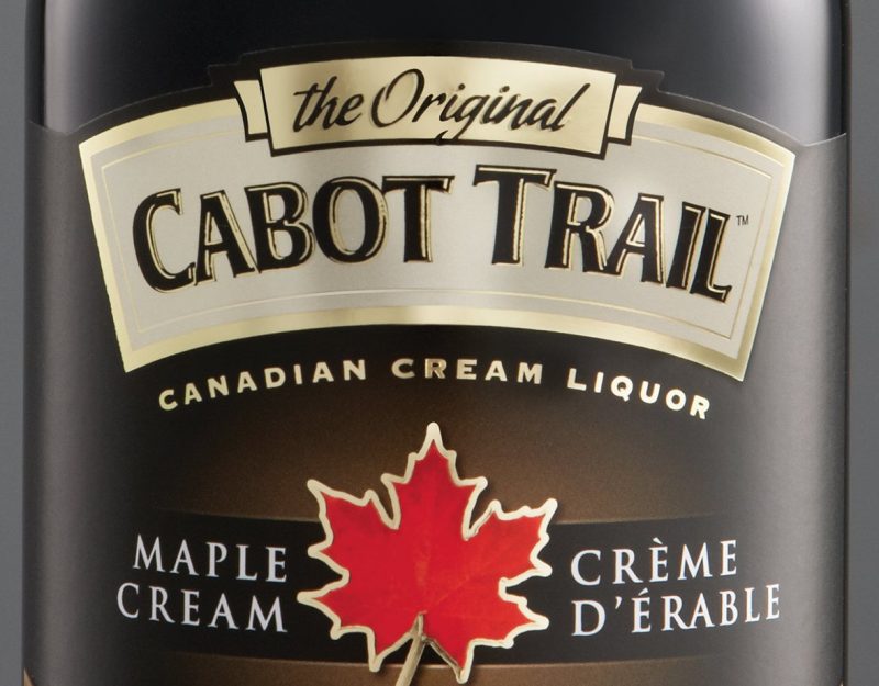 CABOT TRAIL MAPLE CREAM<br>Packaging Label Design