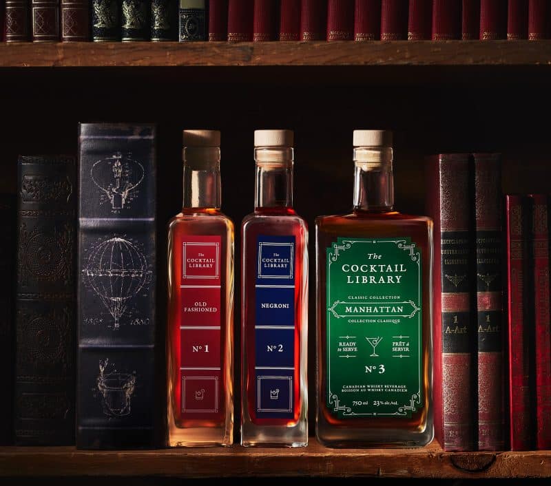 The Cocktail Library Packaging