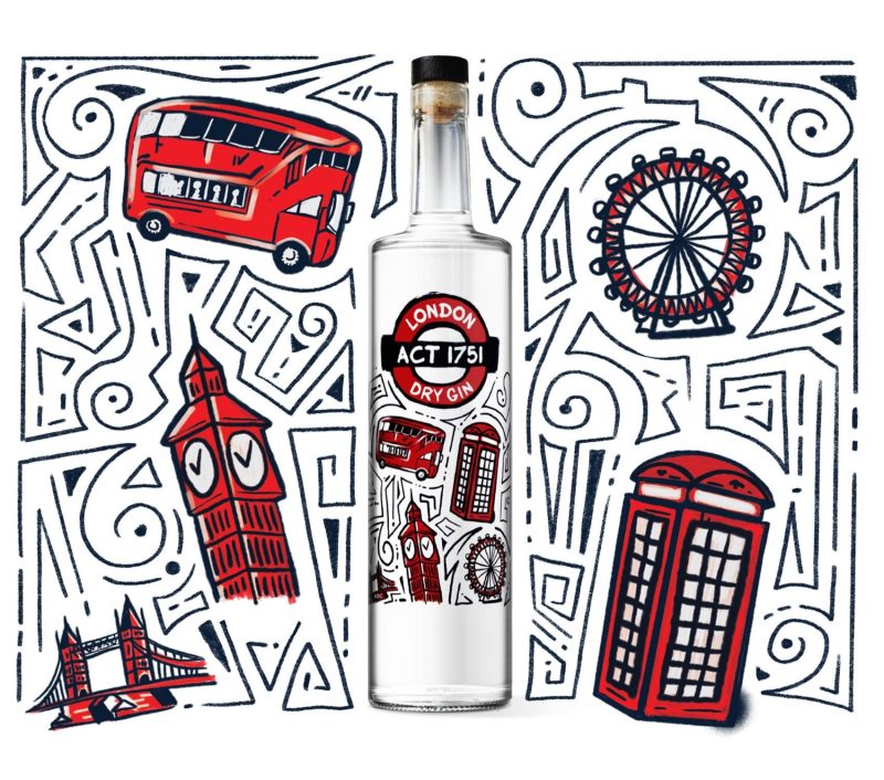 ACT 1751 LONDON DRY GIN